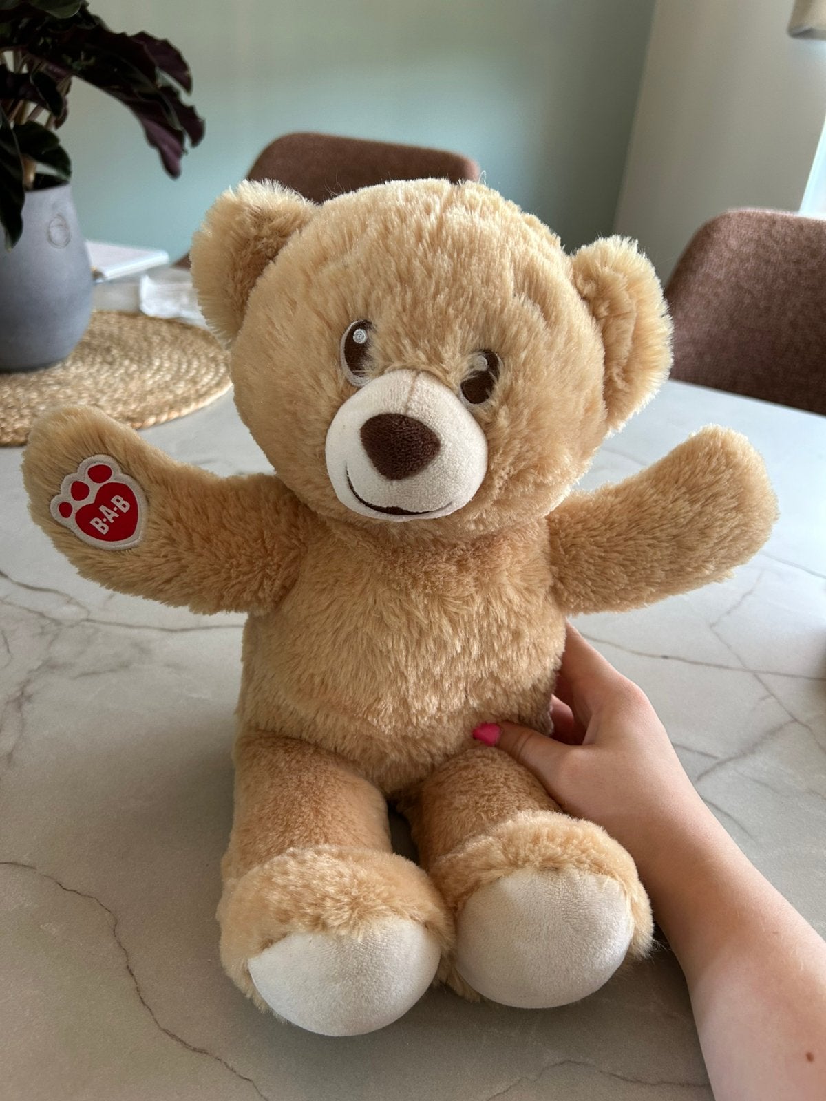 Build a Bear knuffel, Kinderen en Baby's, Speelgoed | Knuffels en Pluche, Met geluid, Overige karakters, Beer, Ophalen of Verzenden