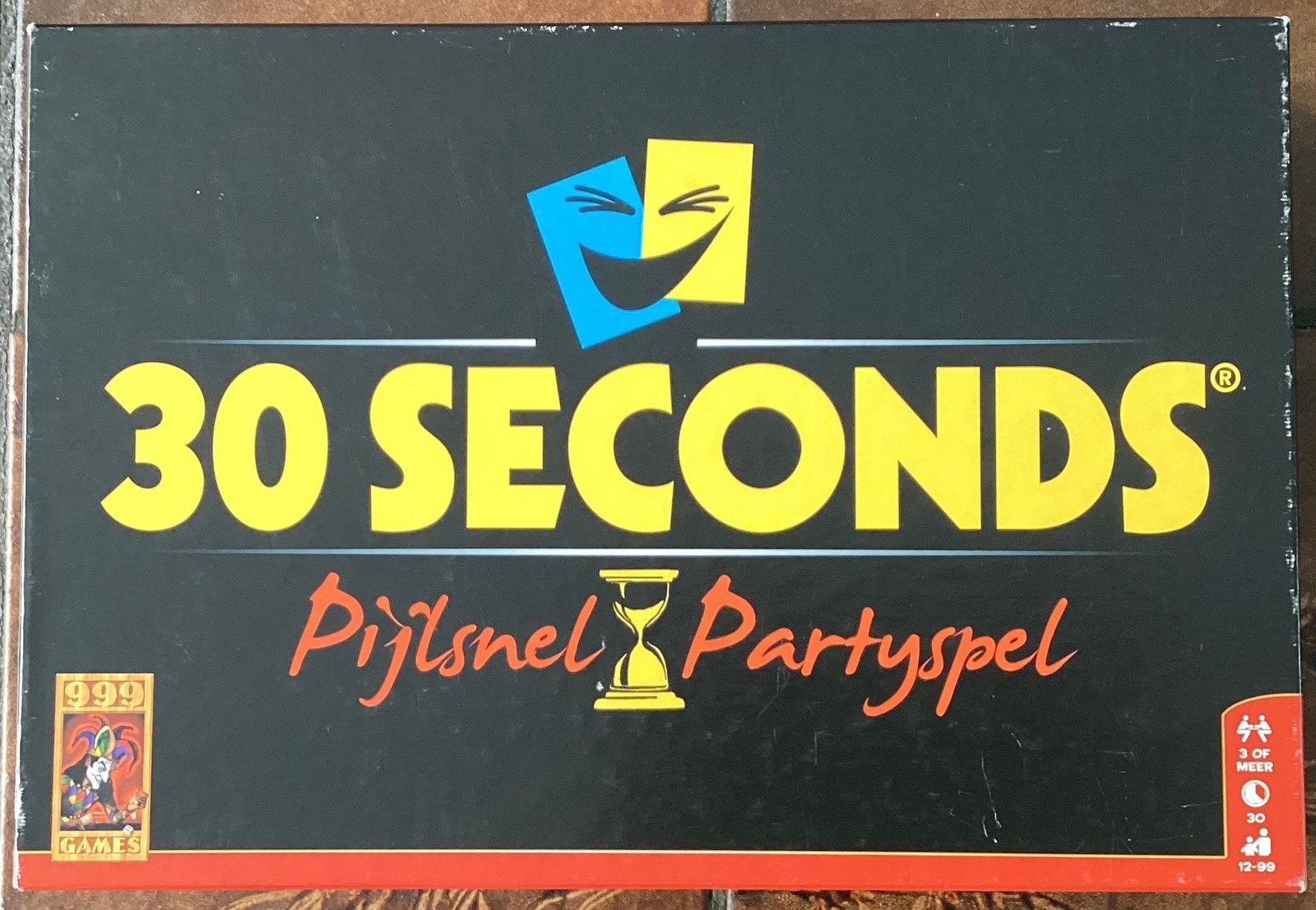 999 Games - 30 Seconds  - Hilarisch Partyspel, Ophalen of Verzenden, Zo goed als nieuw