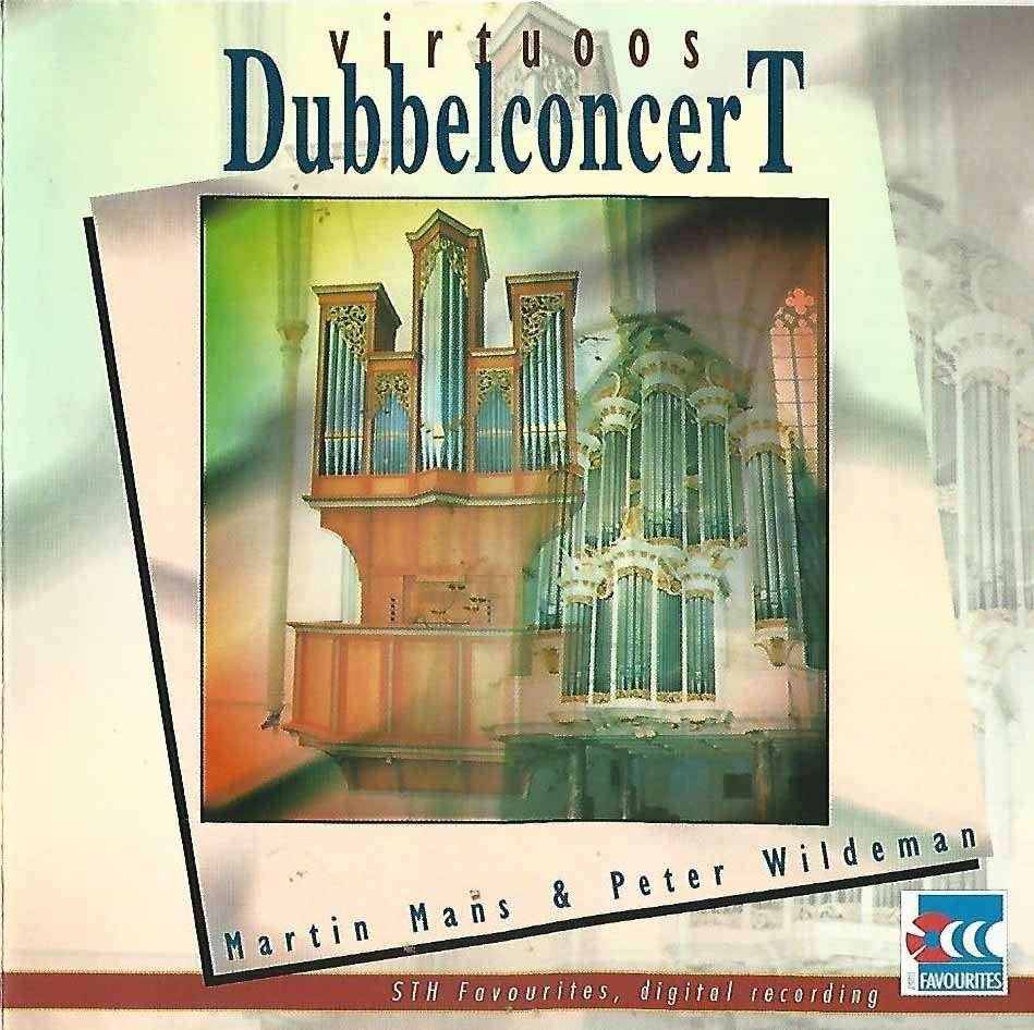OrgelCD: Virtuoos Dubbelconcert Martin Mans en Peter Wildema, Ophalen of Verzenden, Zo goed als nieuw, Instrumentaal, Orgel