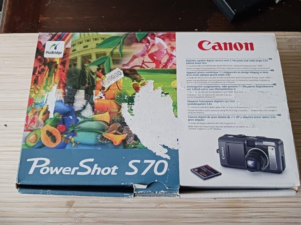 Canon Powershot S70., Ophalen of Verzenden, Zo goed als nieuw, Canon, 8 keer of meer