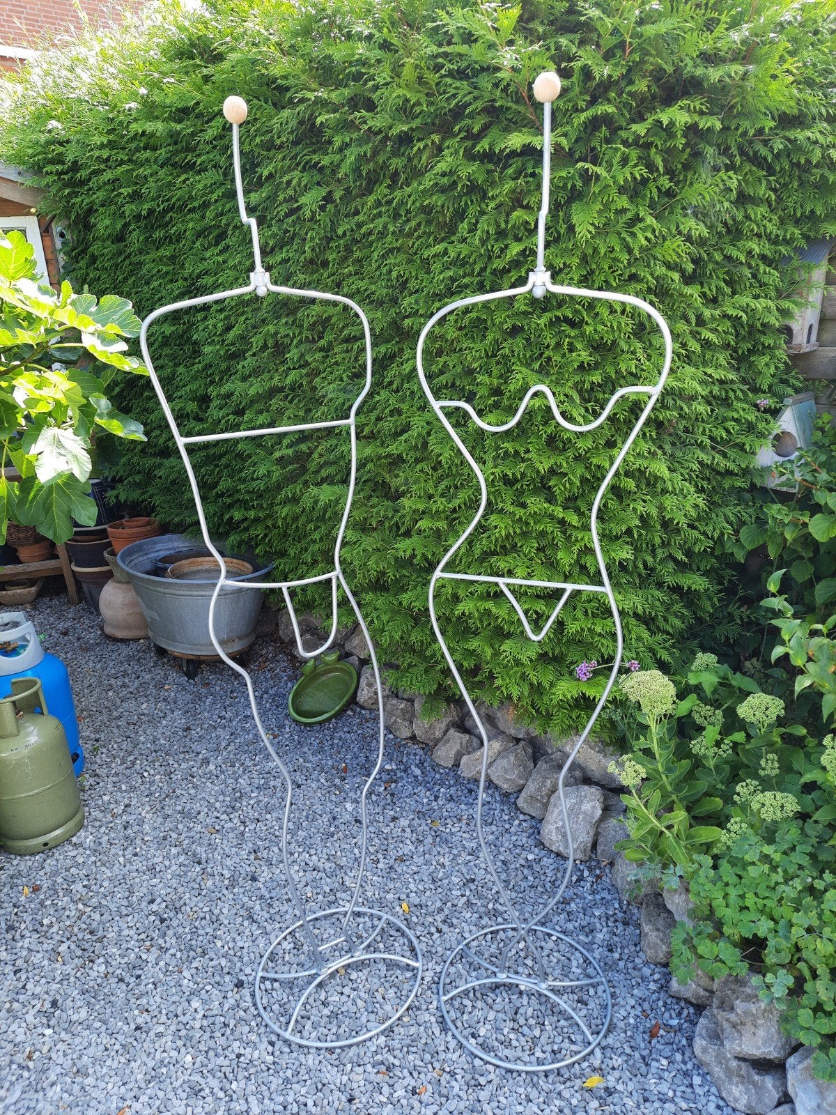 Ikea type Hapen dames en heren kledingrek,lees beschrijving, Huis en Inrichting, Ophalen of Verzenden, Zo goed als nieuw, Metaal
