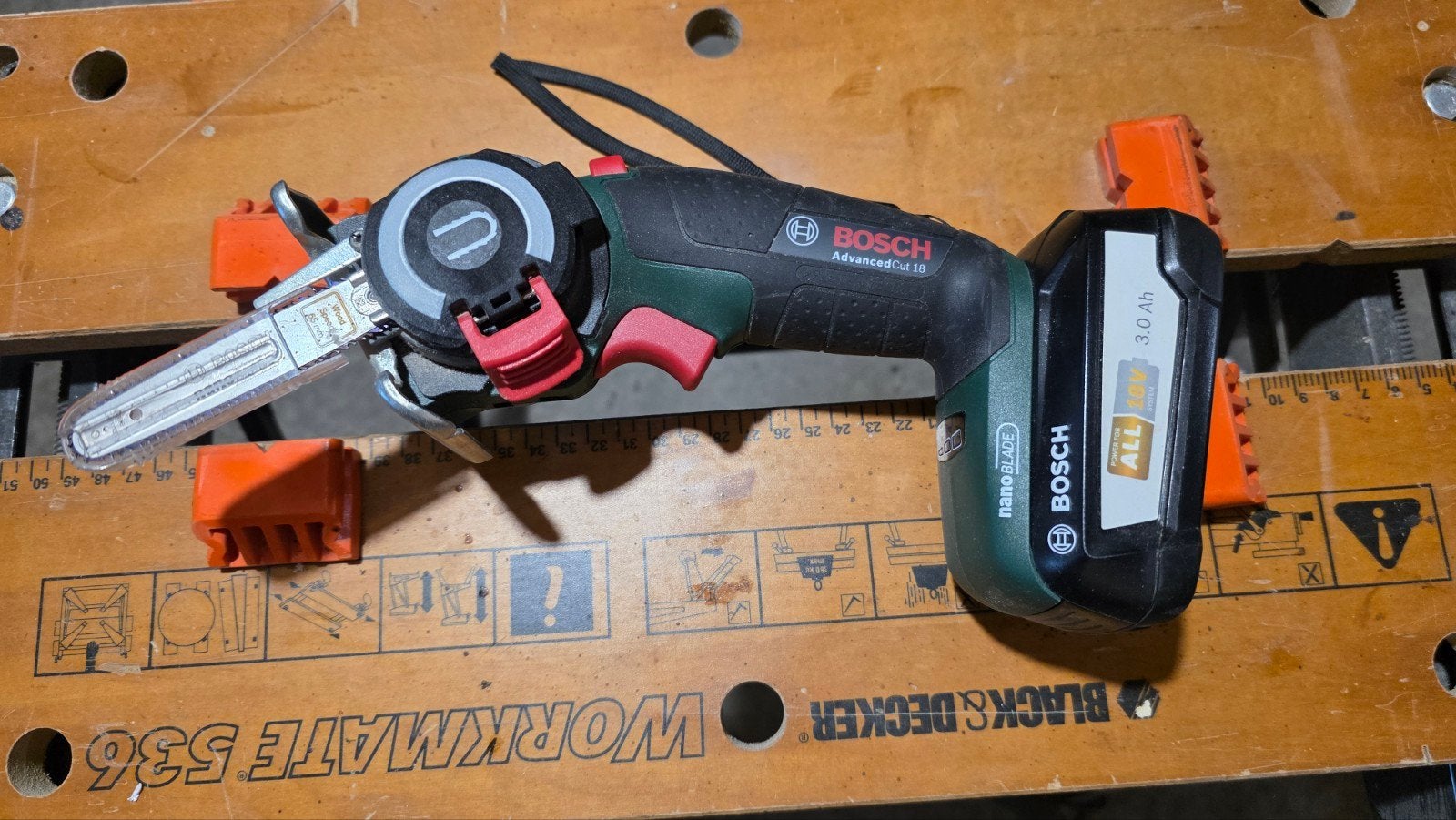 Bosch AdvancedCut 18 Accu Kettingzaag (nanoBLADE)
