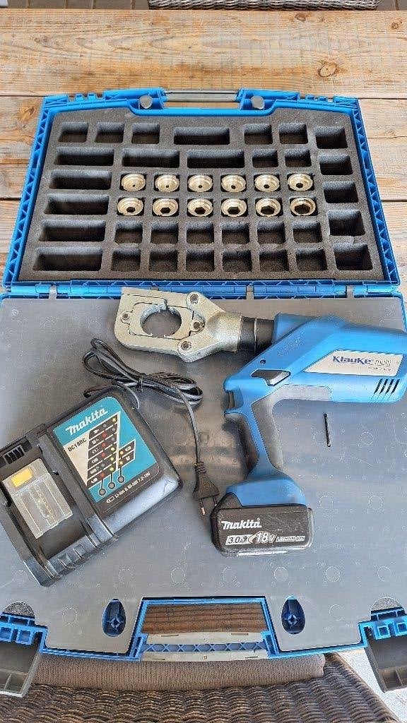 Klauke EK60UNV-L 18v kabelschoen perstang, ., Ophalen of Verzenden, Zo goed als nieuw, .