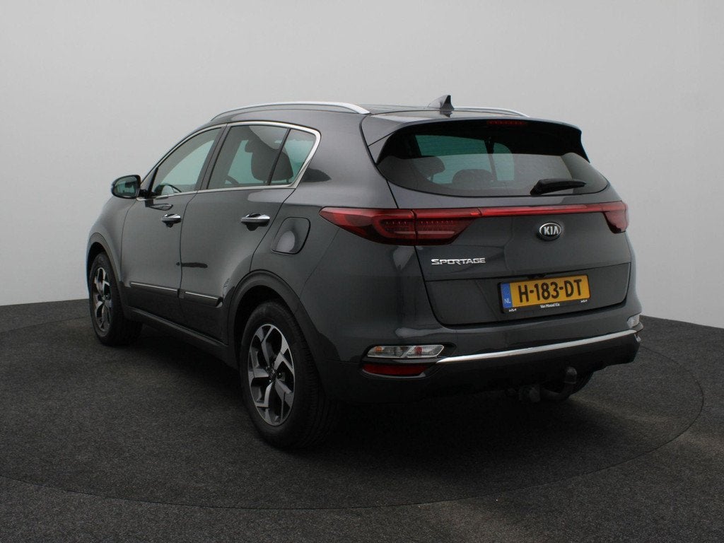 Kia Sportage 1.6 T-GDI DynamicLine | Leer | Trekhaak | Airco, Auto's, Kia, 12 maanden, Stof, Gebruikt, 4 cilinders
