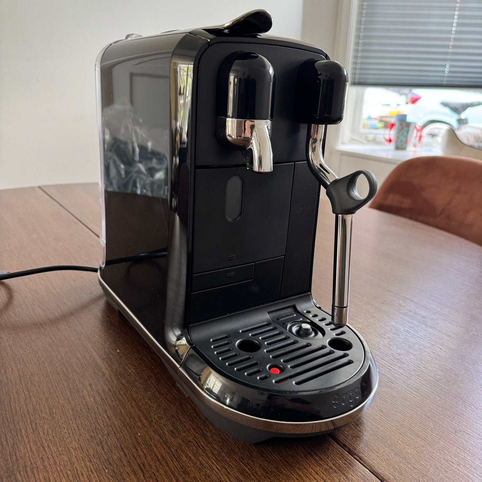 Sage Creatista Uno Nespresso machine, Koffiepads en cups, Espresso apparaat, Ophalen of Verzenden, Zo goed als nieuw