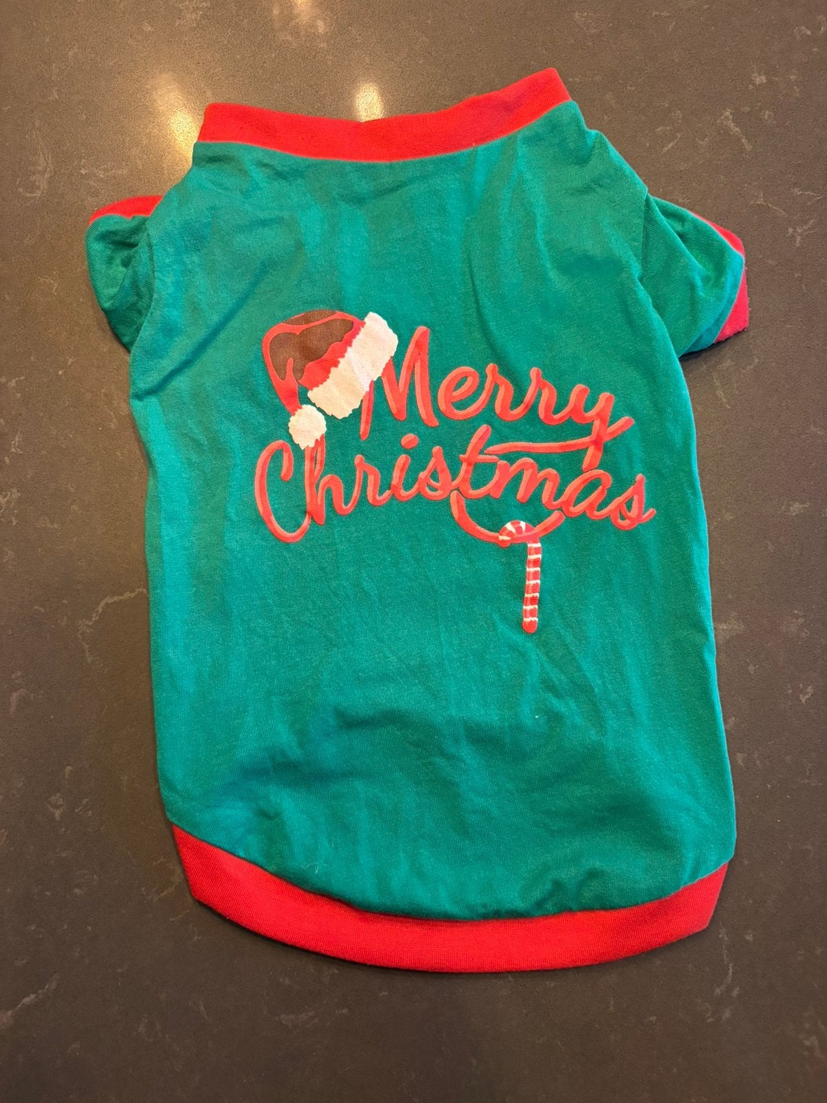 Honden kerst shirt, Gebruikt, L, Overige merken, Ademend
