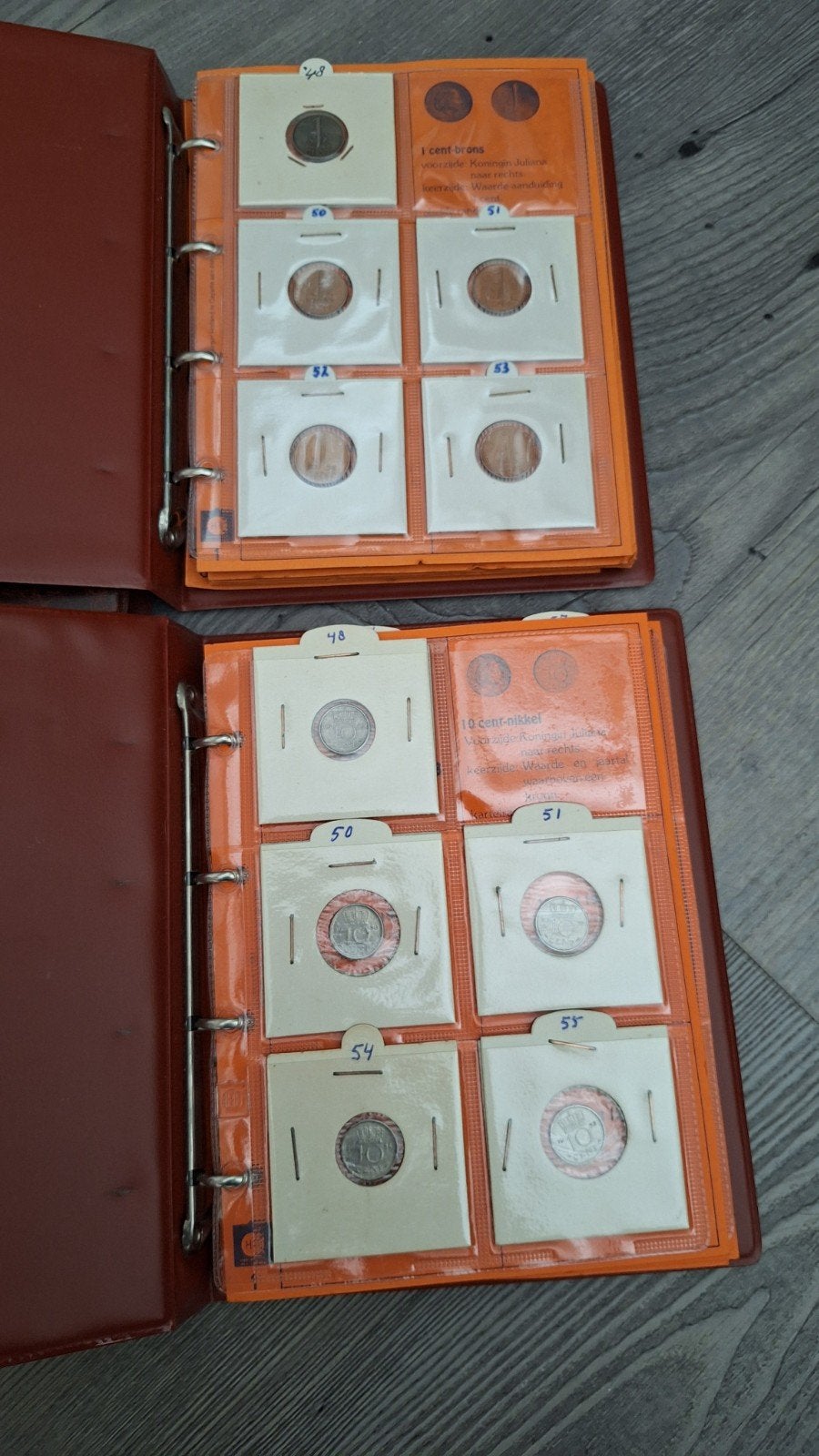 4 mapjes munten, Ophalen of Verzenden, Nederland, Munten