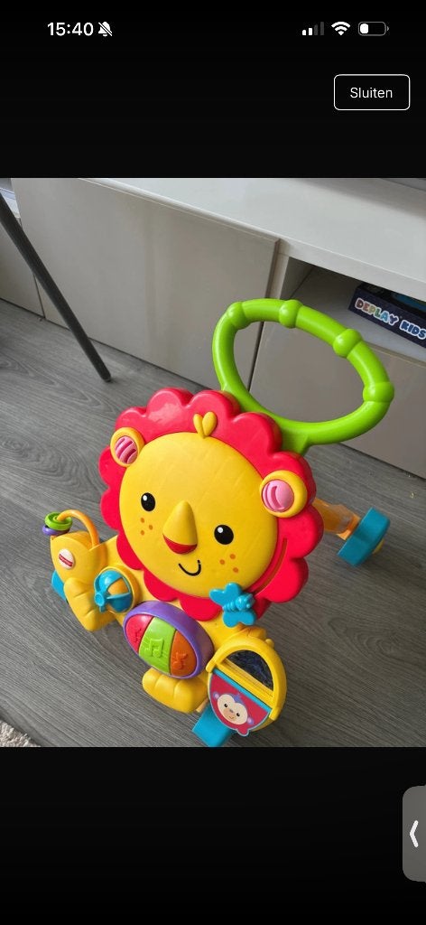 Loopkar fisher price, Kinderen en Baby's, Speelgoed | Buiten | Voertuigen en Loopfietsen, Ophalen, Zo goed als nieuw, Overige typen