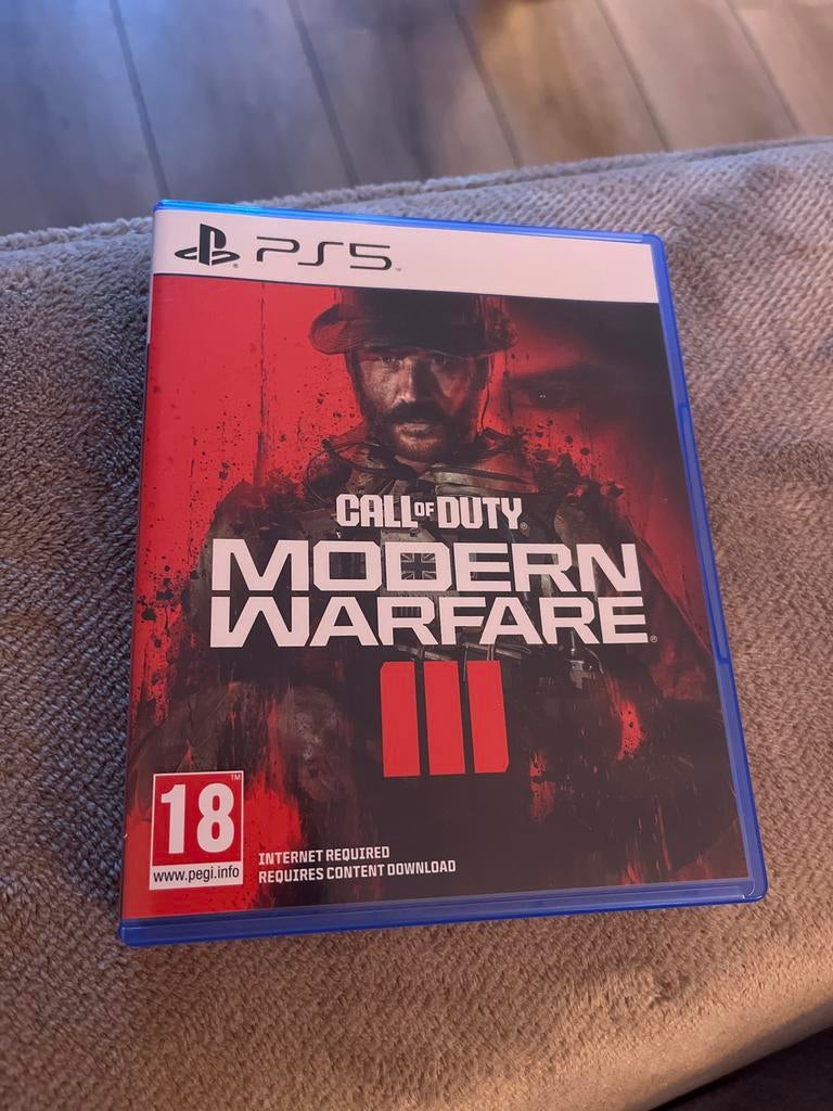 Call of Duty Modern Warfare III PS5 - Zo goed als nieuw, Spelcomputers en Games, Games | Sony PlayStation 5, Vanaf 18 jaar, Shooter