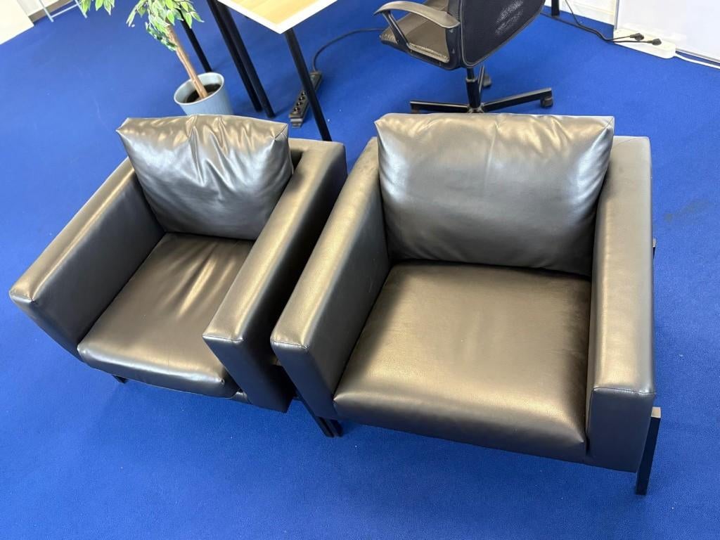 Ikea Koarp fauteuil, 2 stuks, Ophalen, Zo goed als nieuw, Minder dan 75 cm, 75 tot 100 cm