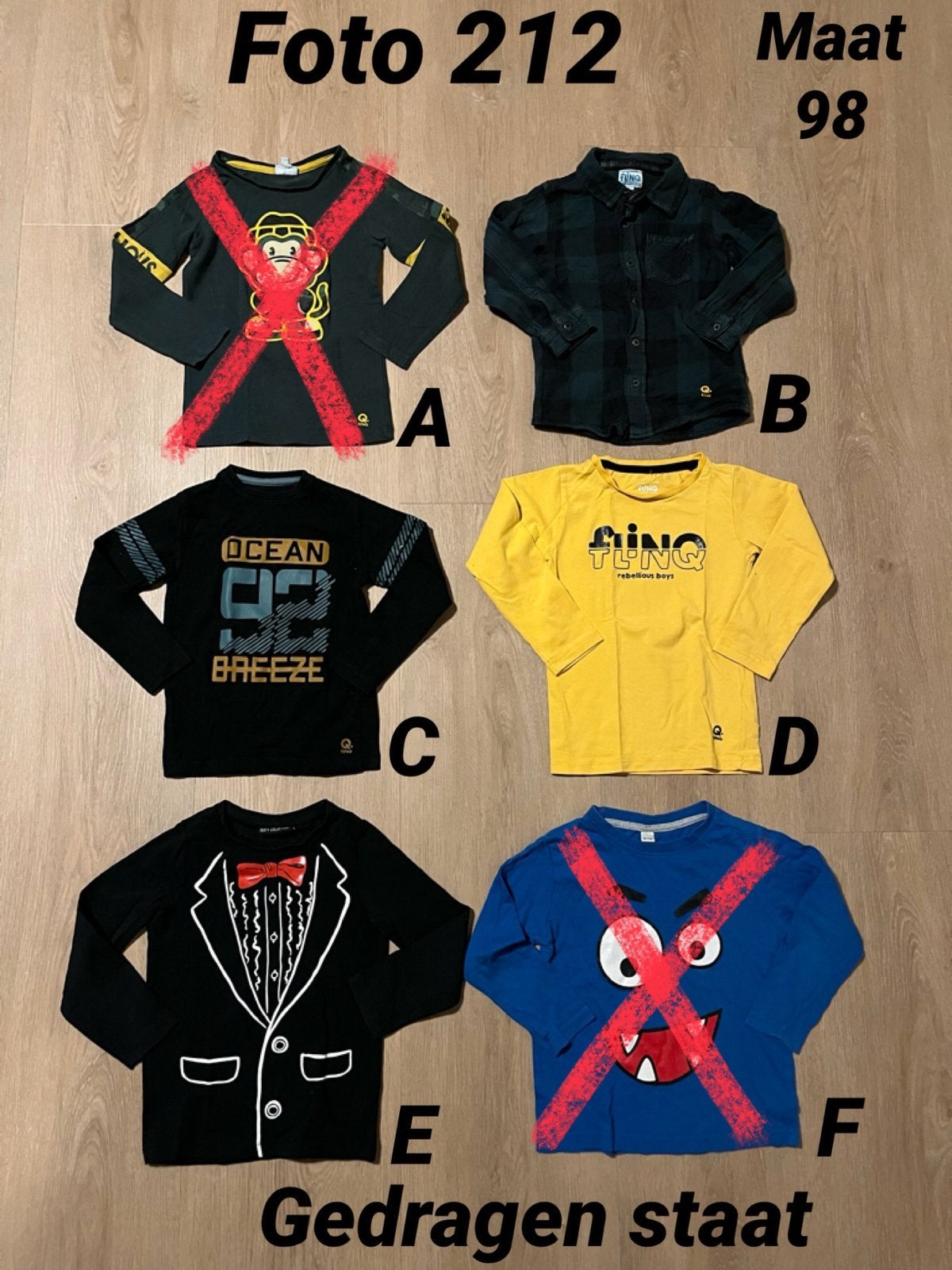 Longsleeve jongen maat 98 mooie staat *foto 212*, Kinderen en Baby's, Kinderkleding | Maat 98, Ophalen of Verzenden, Zo goed als nieuw