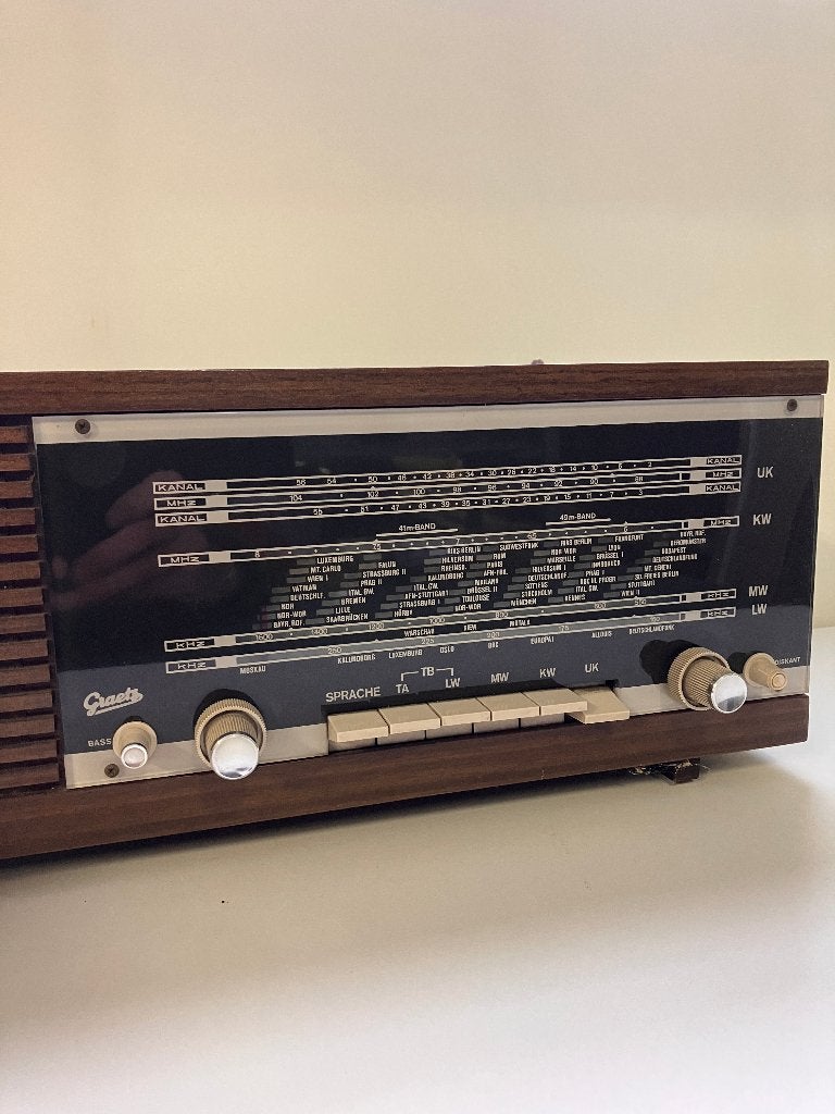 Vintage Canzonetta radio 04 F | type 231541 | retro, Audio, Tv en Foto, Radio's, Ophalen of Verzenden, Gebruikt, Radio