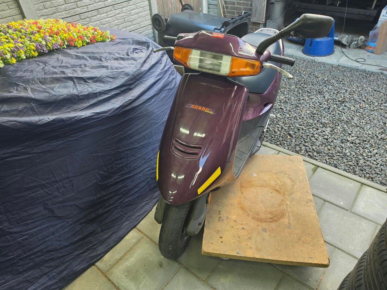 Aprilia Amico trendy 50cc Scooter -Schuurvondst-, Ophalen, Gebruikt, Overige modellen, Maximaal 45 km/u
