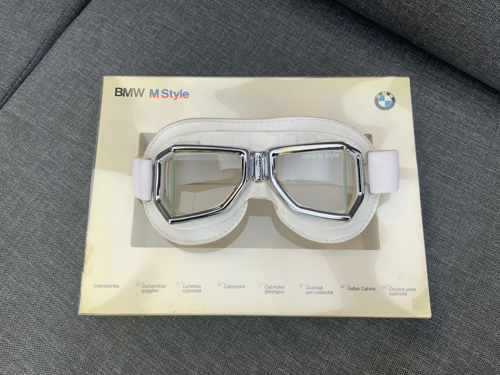 Een nieuwe b n w moter bril., Motoren, Accessoires | Overige, Ophalen of Verzenden, Zo goed als nieuw
