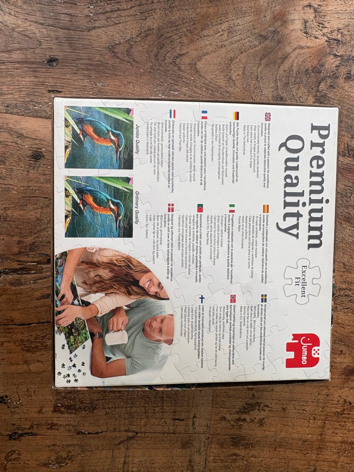 Jumbo Legpuzzel 950 stukjes - The Pirates, Ophalen of Verzenden, 500 t/m 1500 stukjes, Zo goed als nieuw, Legpuzzel