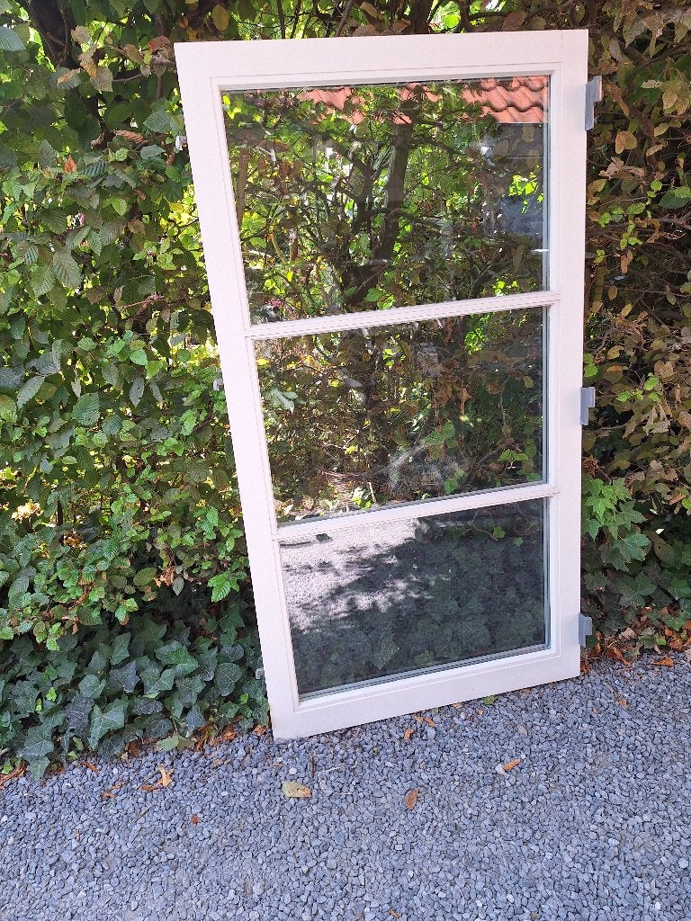 Dubbelglas raam met sluiting, Doe-het-zelf en Verbouw, Glas en Ramen, Ophalen, Gevelraam of Ruit, Gebruikt, 80 tot 120 cm