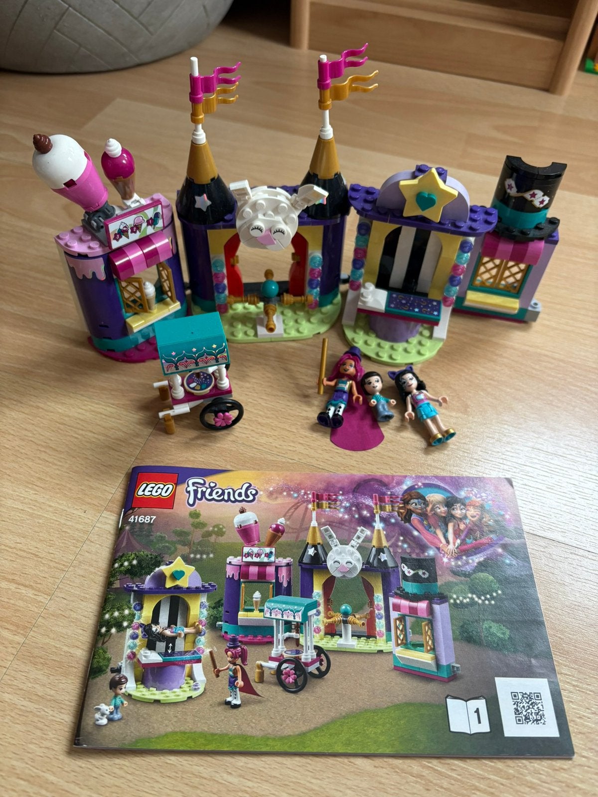 Lego Friends kermis kraampjes, Ophalen of Verzenden, Zo goed als nieuw