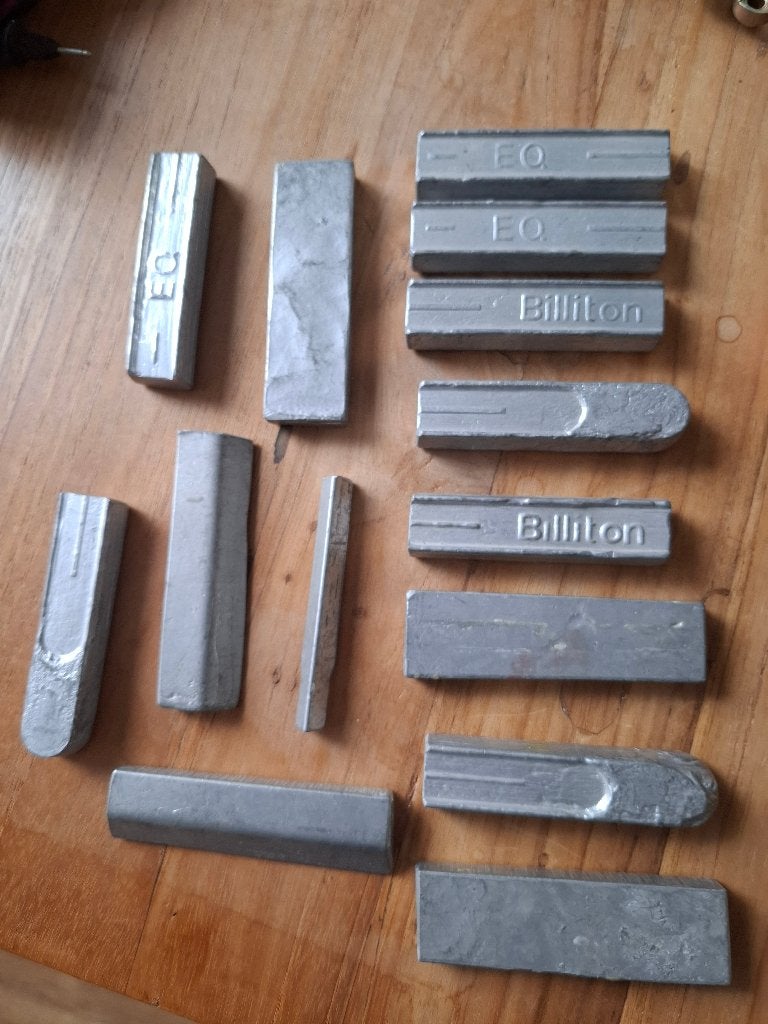 Aluminium blokken EQ, Ophalen of Verzenden, Zo goed als nieuw, Aluminium