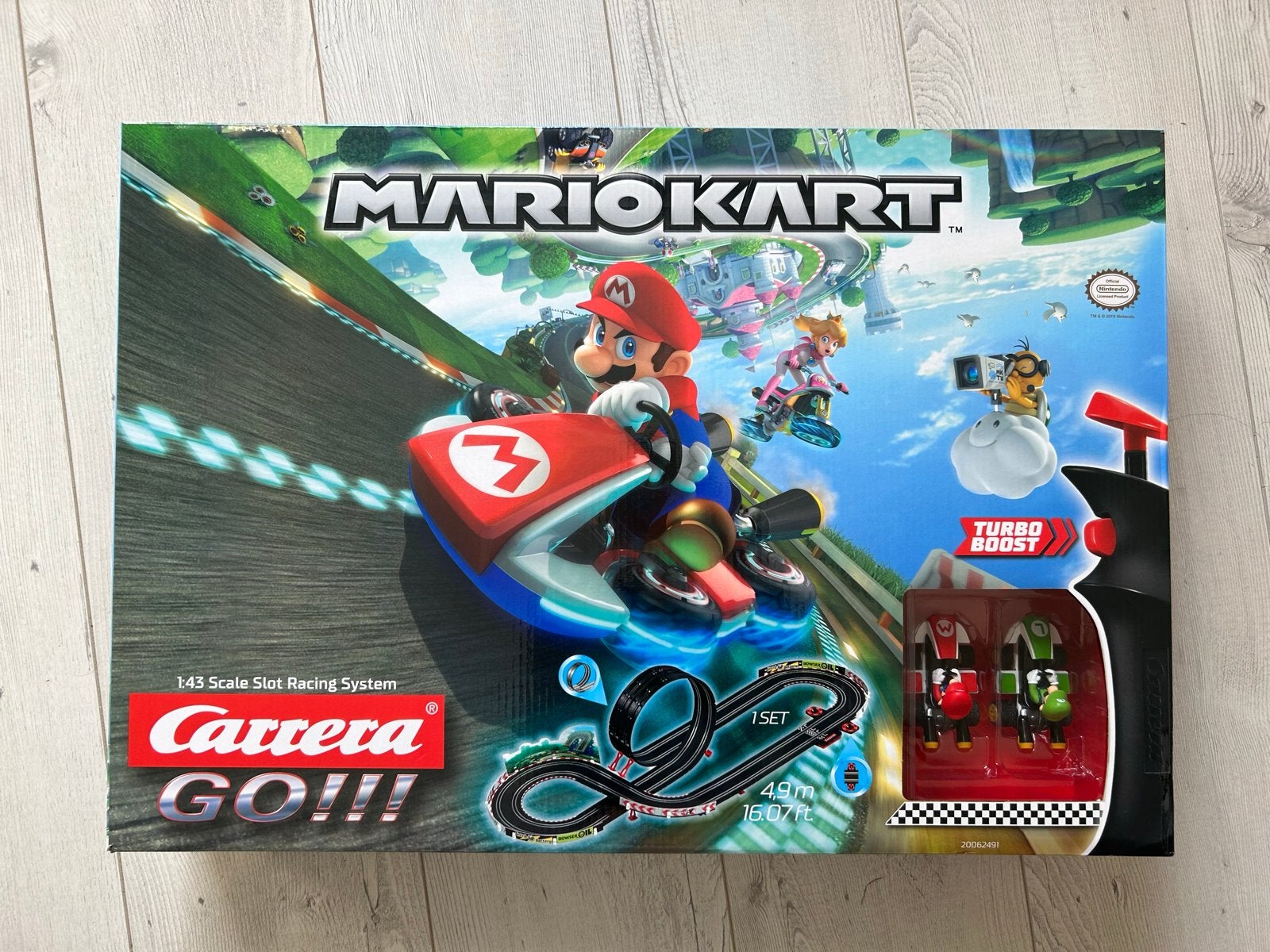 Carrera Go!!! Mario Kart Racebaan met Looping, Ophalen, Racebaan, Carrera, Zo goed als nieuw