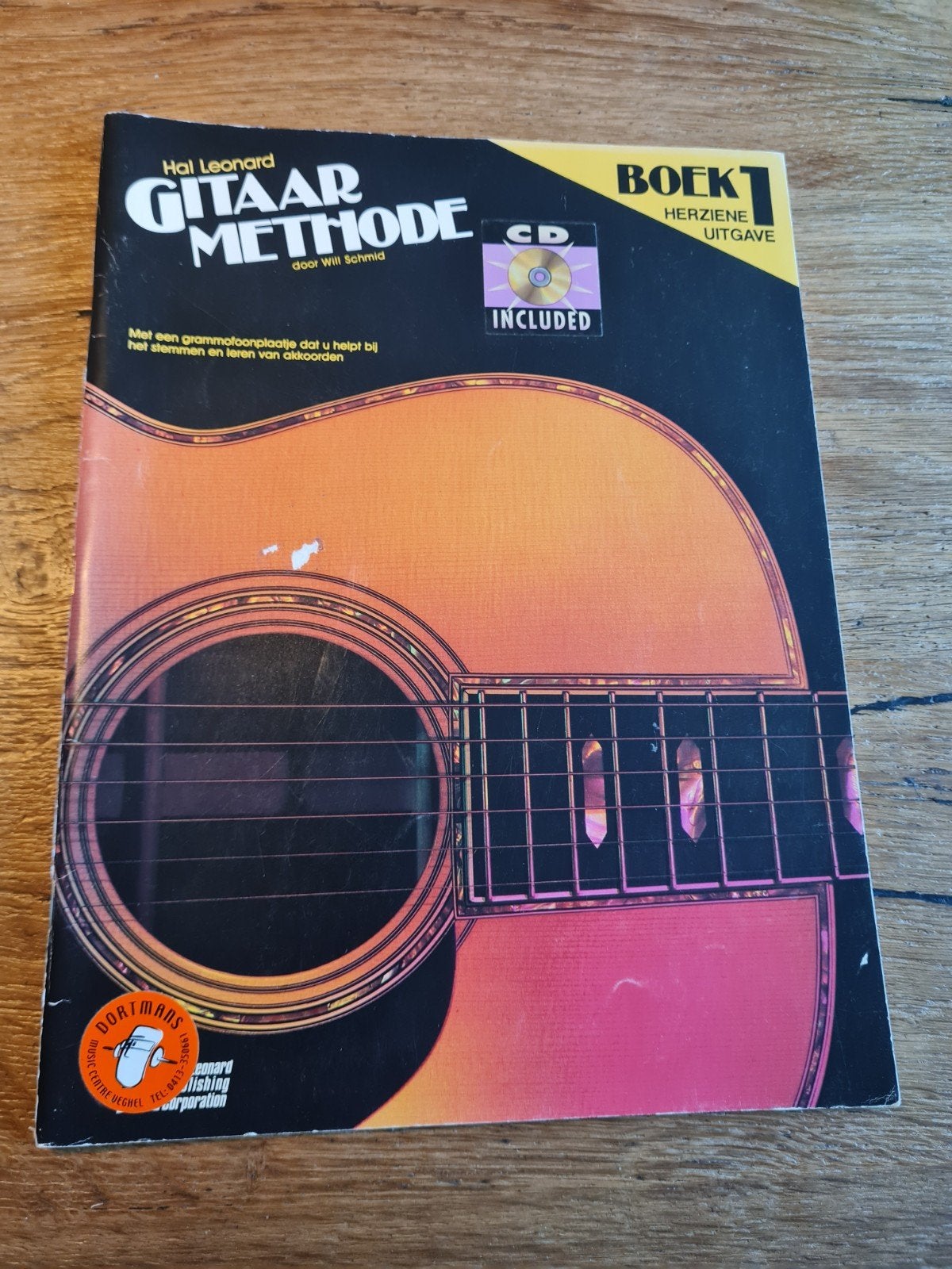 Hal Leonard Gitaarmethode Boek 1 met CD - Herzien, Ophalen of Verzenden, Les of Cursus, Gitaar