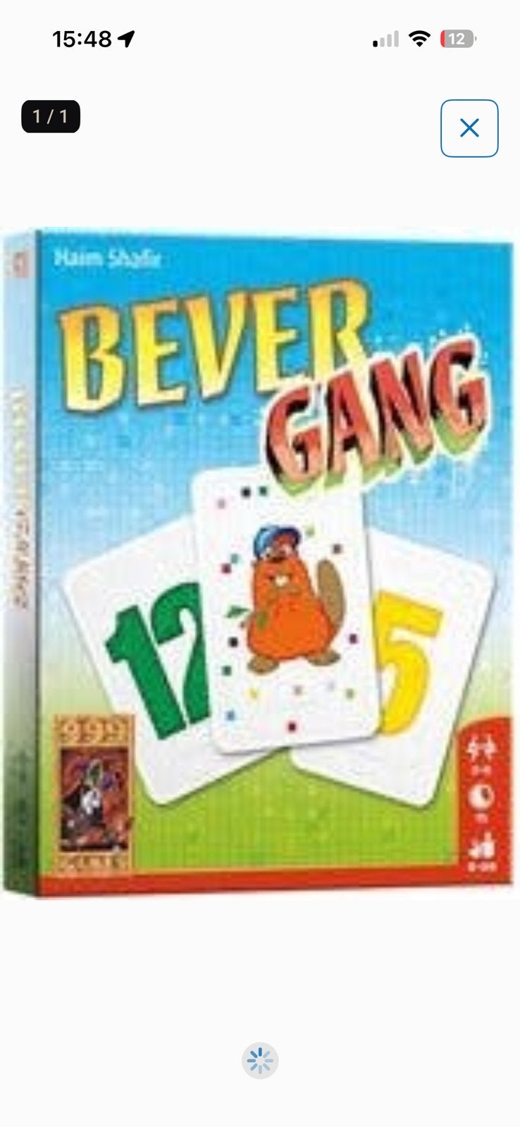 bevergang nieuw in plastic, Hobby en Vrije tijd, Gezelschapsspellen | Kaartspellen, Ophalen of Verzenden, Nieuw