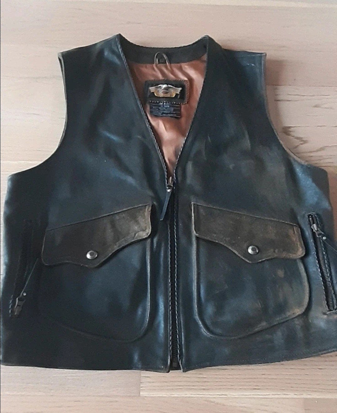 Harley davidson vest gillet maat L, Ophalen of Verzenden