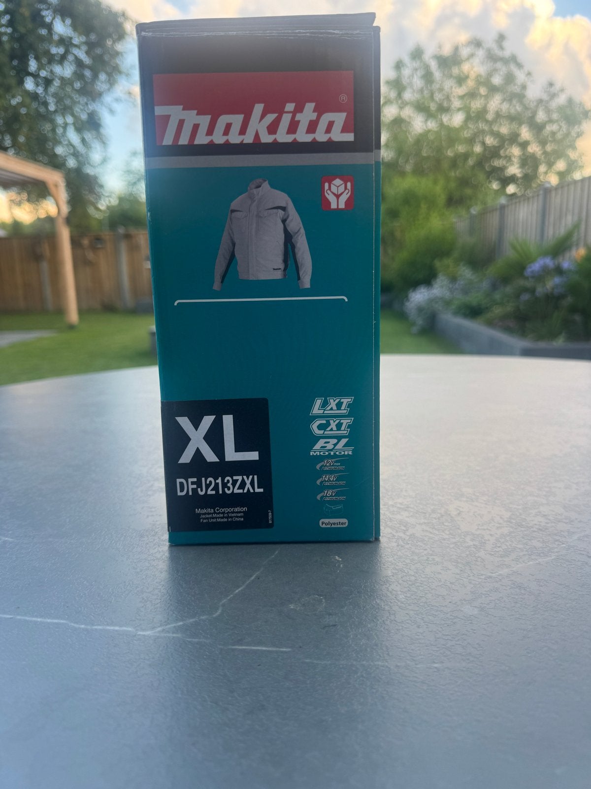 Makita DFJ213ZXL Accu Koelvest / Fan Jacket XL (excl. accu), Kleding | Heren, Ophalen of Verzenden, Nieuw, Maat 56/58 (XL), Grijs