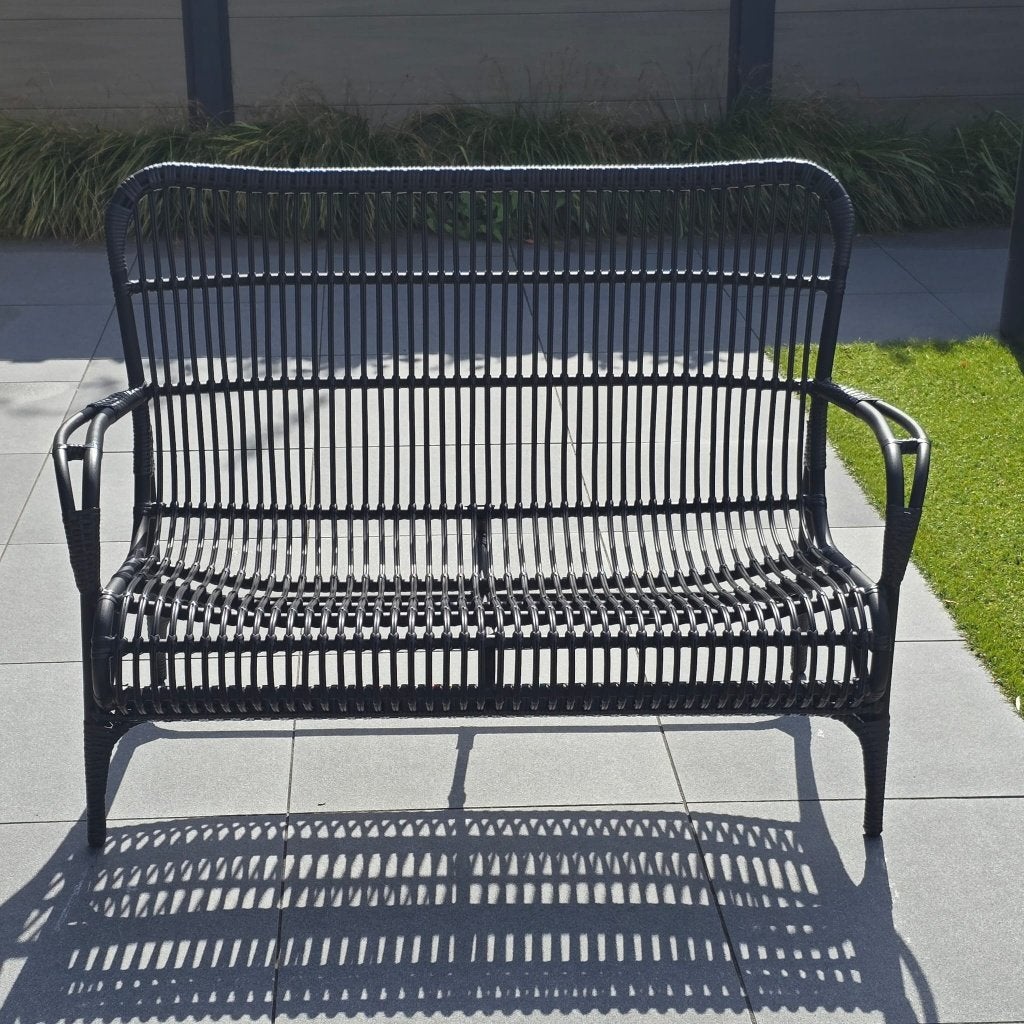 Intenso Napoli lounge tuinbank 128 cm, Ophalen, Zo goed als nieuw, Wicker