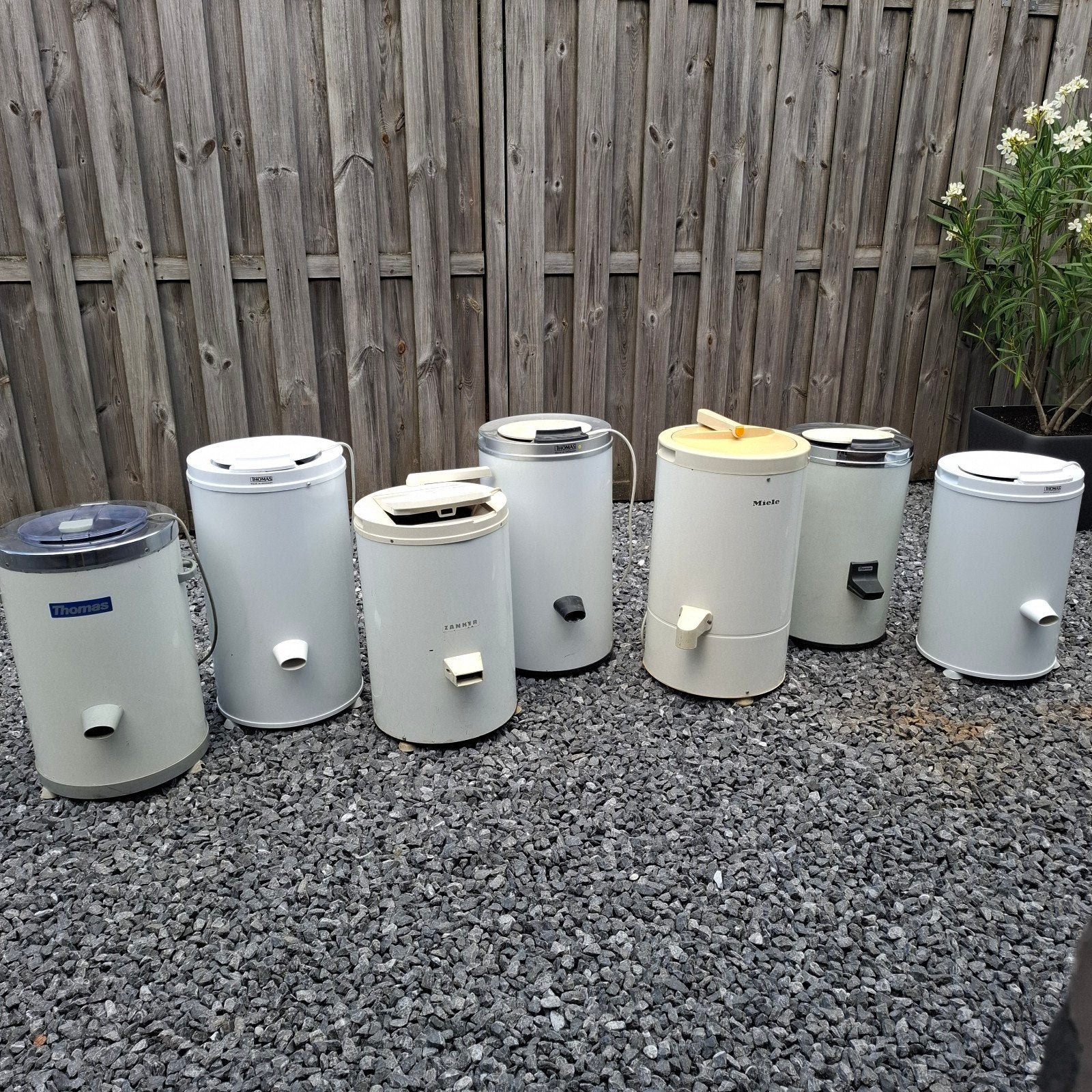 Verschillende type centrifuge, droogzwierder,  droogtrommel., Witgoed en Apparatuur, Wasdrogers, Ophalen