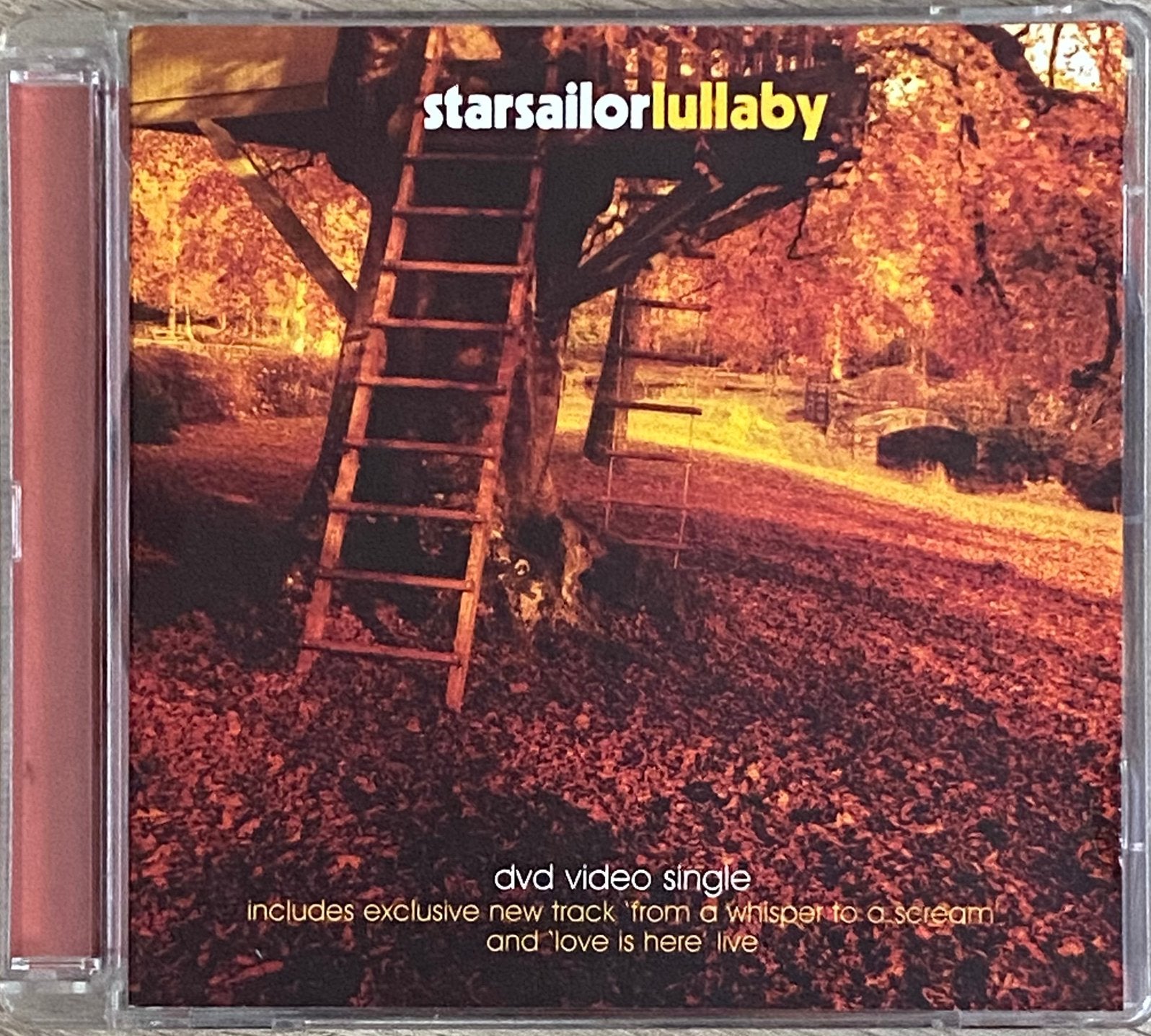Starsailor Lullaby 4 track DVD video single 2001, Ophalen of Verzenden, Gebruikt, Poprock