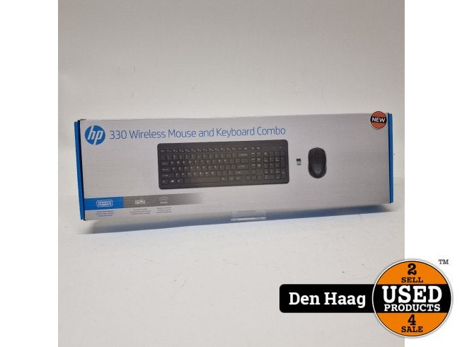 HP 330 Draadloos Toetsenbord en Muis QWERTY Zwart | Nieuw, HP, Nieuw, Support@hp.com, 1501 Page Mill Road
Palo Alto, CA 94304
USA