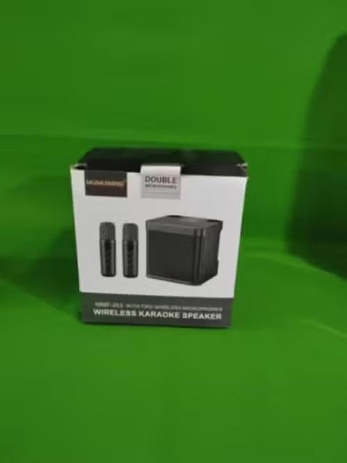 NIEUW! Mumuwind Karaoke Speaker Dubbel Microfoon wit €25,99, Ophalen of Verzenden, Nieuw, Complete set