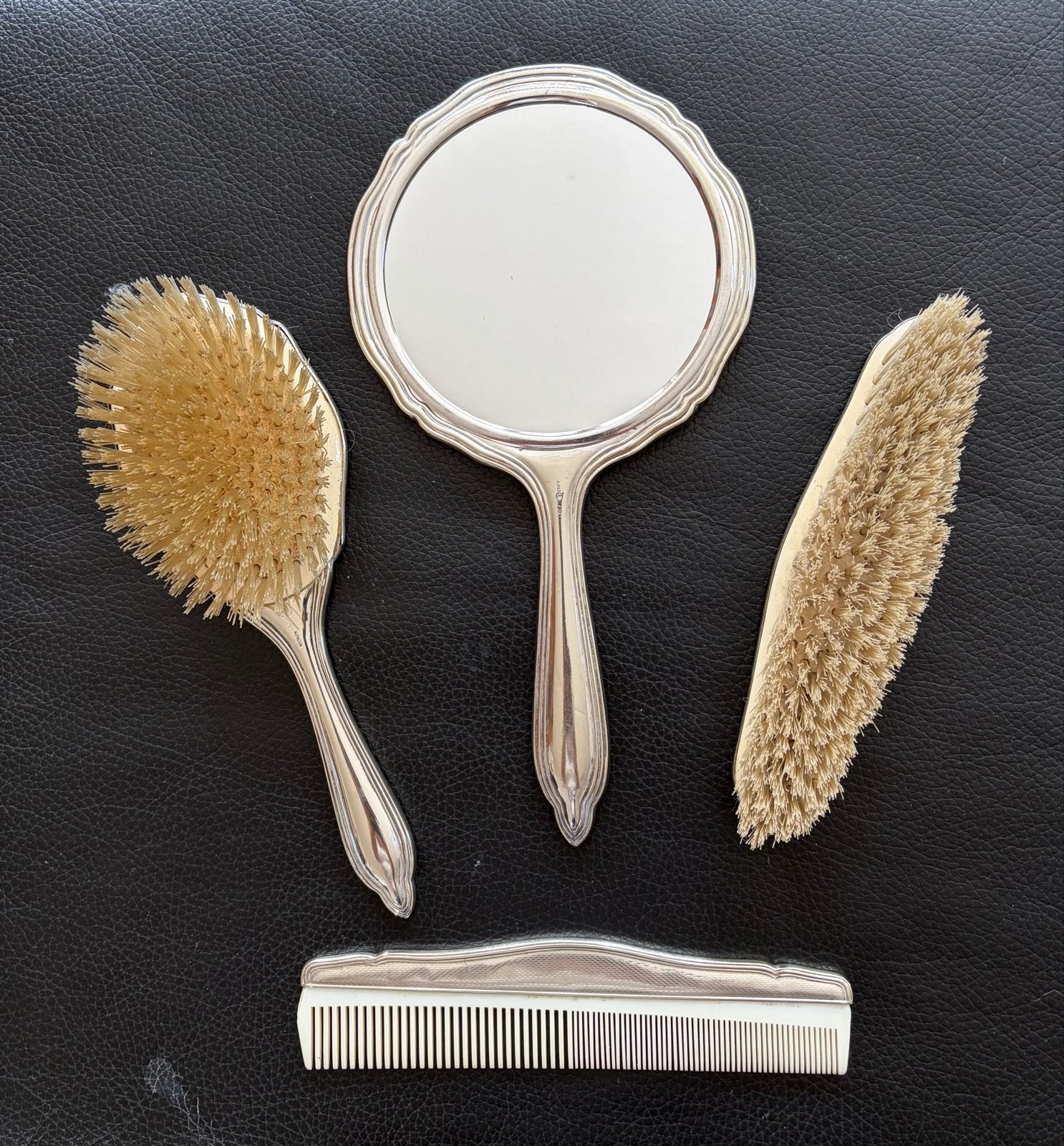 Prachtige Antieke Art Deco Kapset – Alpaca Zilver jr '20/'30, Ophalen of Verzenden