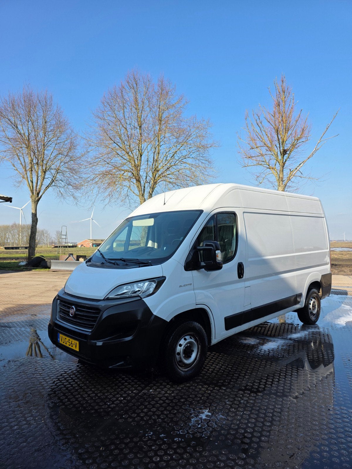 Fiat Ducato GB 3.0T 2.3 MJ 120pk L2h1 345 2021 Wit, Auto's, Voorwielaandrijving, Stof, Zwart, Wit