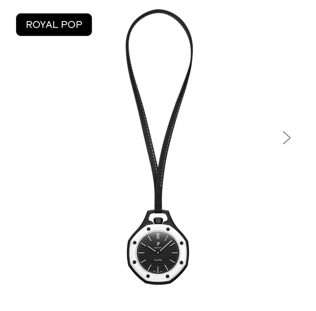 Ap x Swatch collab, Ophalen of Verzenden, Nieuw, Overige materialen, Zakhorloge
