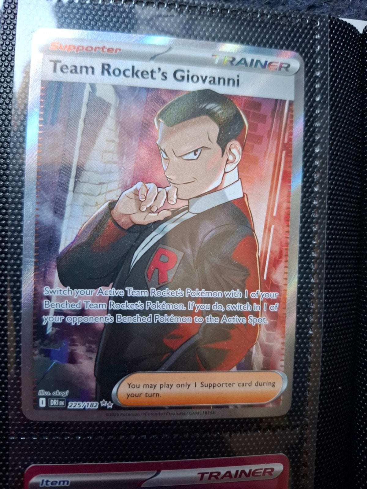 Team rocket Giovanni, Ophalen of Verzenden, Zo goed als nieuw