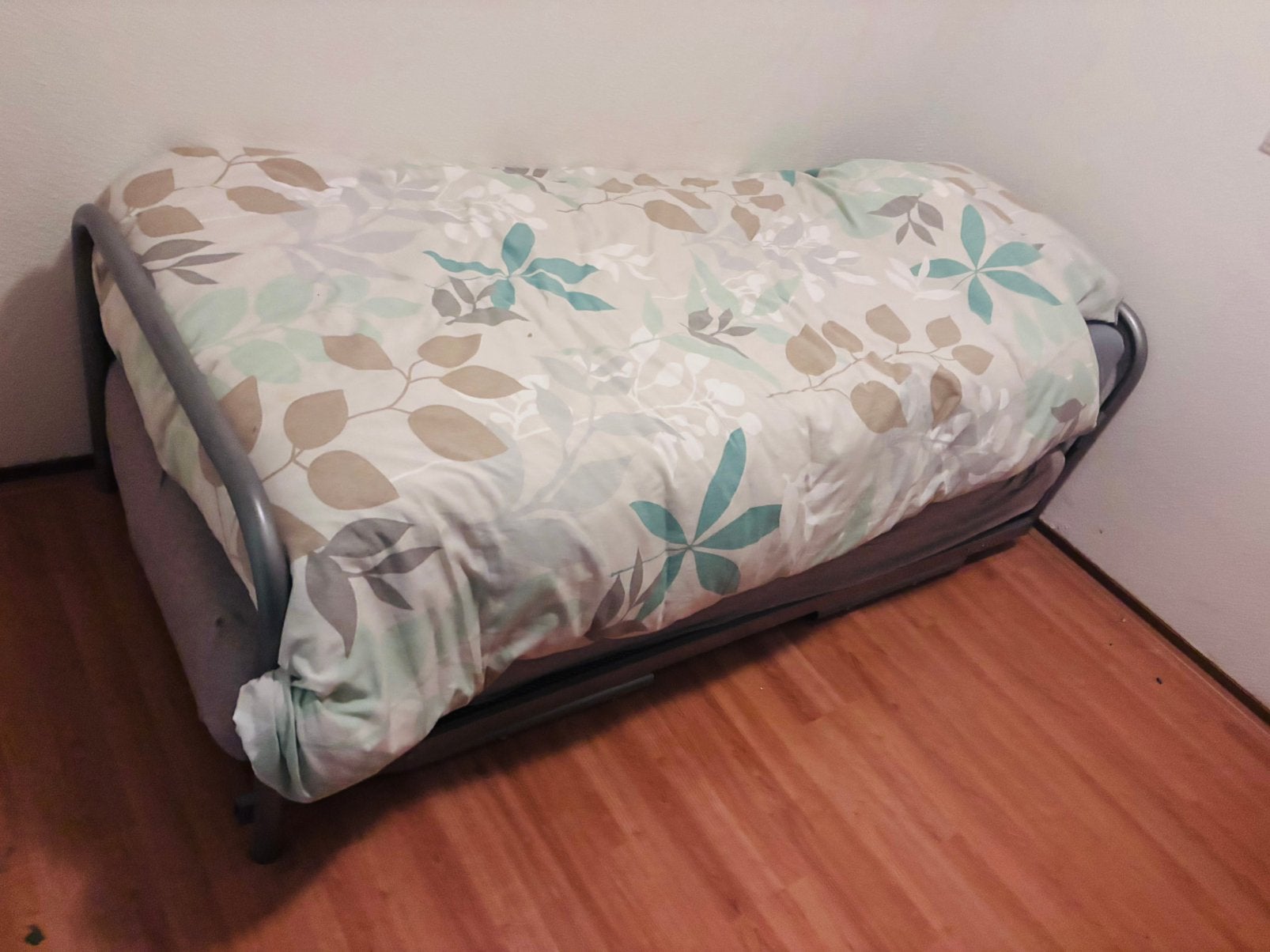 Tweepersoons onderschuif bed, Ophalen, Tweepersoons, Zo goed als nieuw, 180 cm