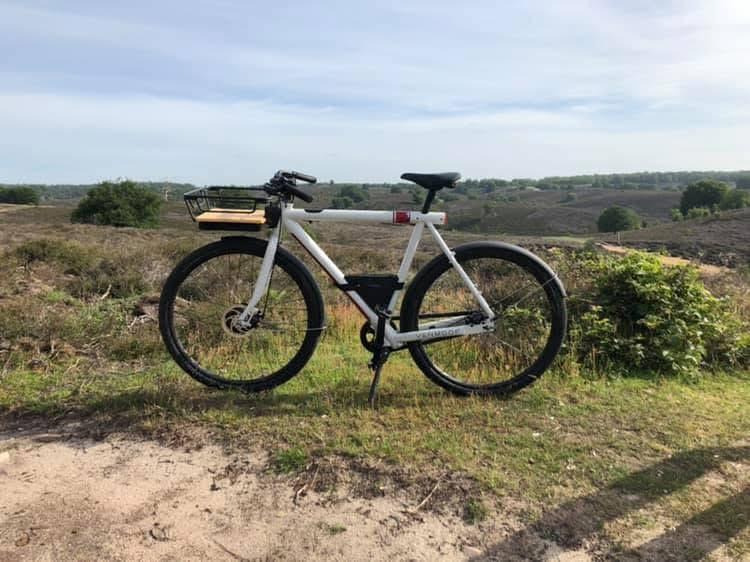 Van Moof Electrified S1 - Accu defect - Voor onderdelen, Fietsen en Brommers, Ophalen, Gebruikt, Vanmoof