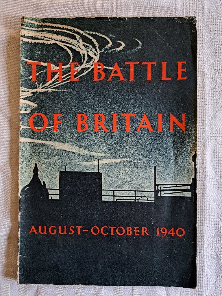 Brochure Battle of Britain., Verzamelen, Ophalen of Verzenden, Engeland, Boek of Tijdschrift