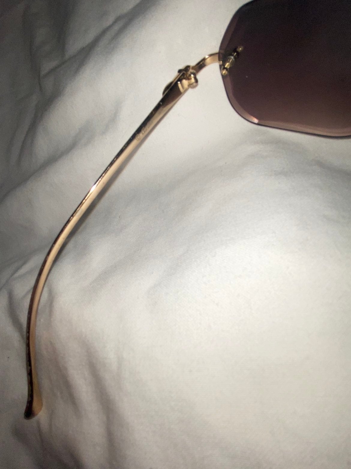 Cartier Zonnebril - Bruin/Goud, Overige merken, Zonnebril, Bruin, Ophalen of Verzenden