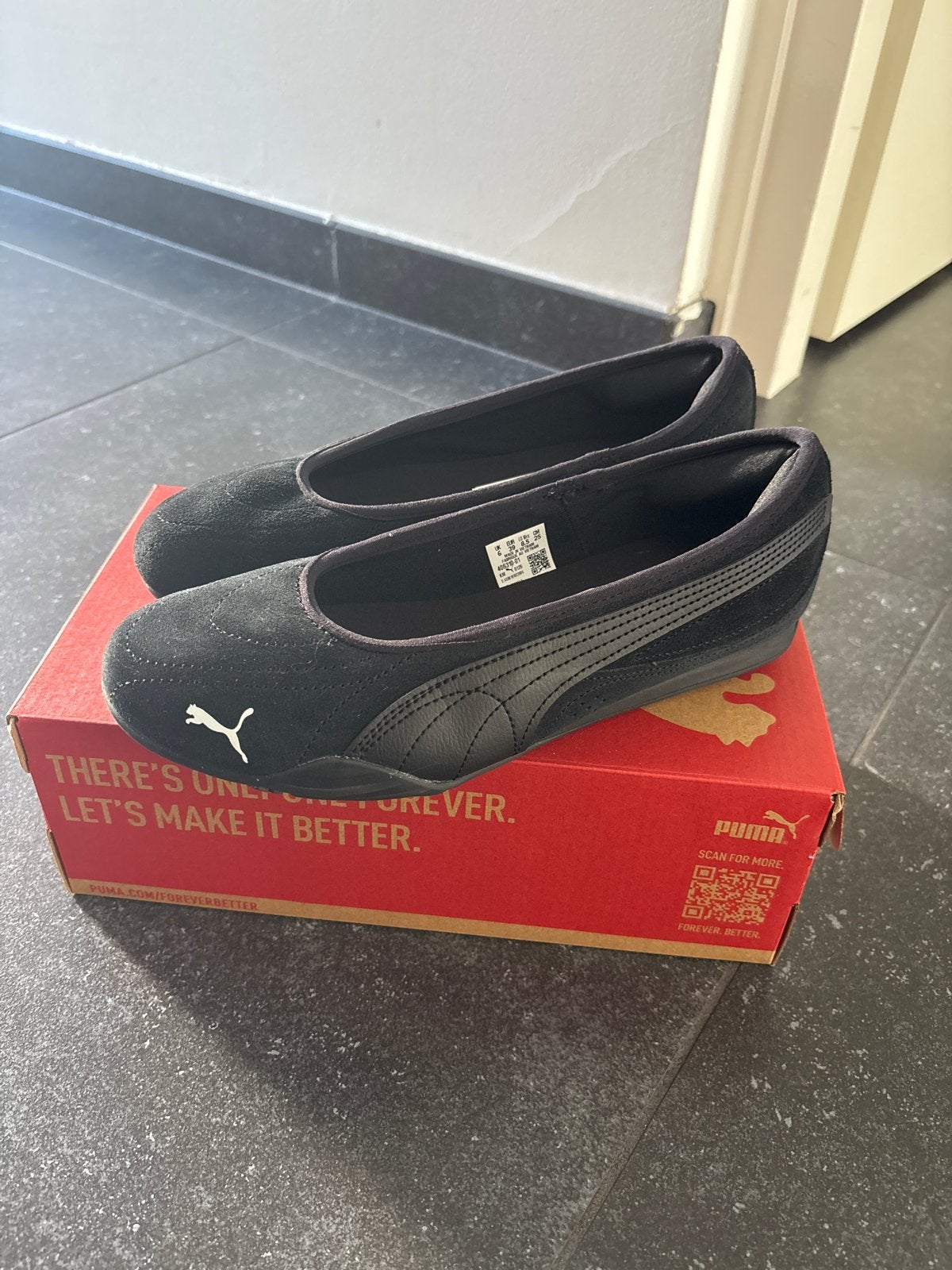 Puma Ballerina's Zwart Maat 39, Kleding | Dames, Schoenen, Ophalen of Verzenden, Nieuw, Zwart, Ballerina's