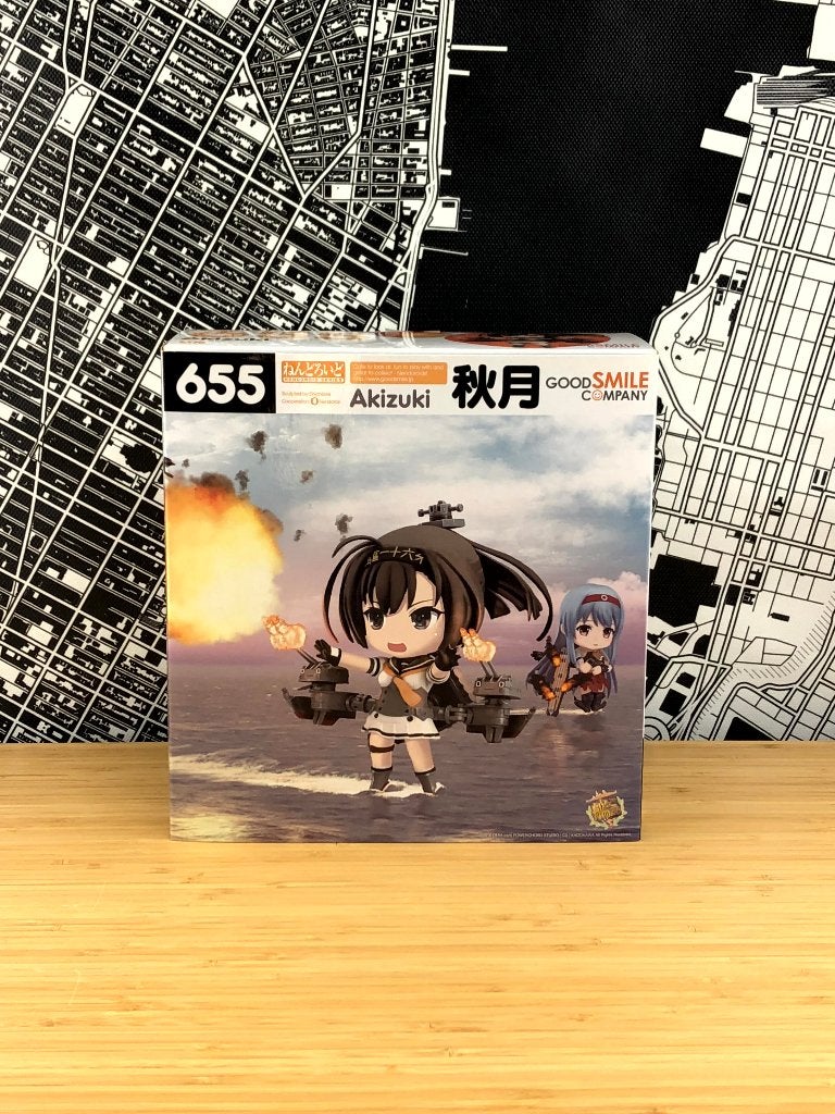 Nendoroid 655 Akizuki KanColle Good Smile Anime Figure, Ophalen of Verzenden, Zo goed als nieuw