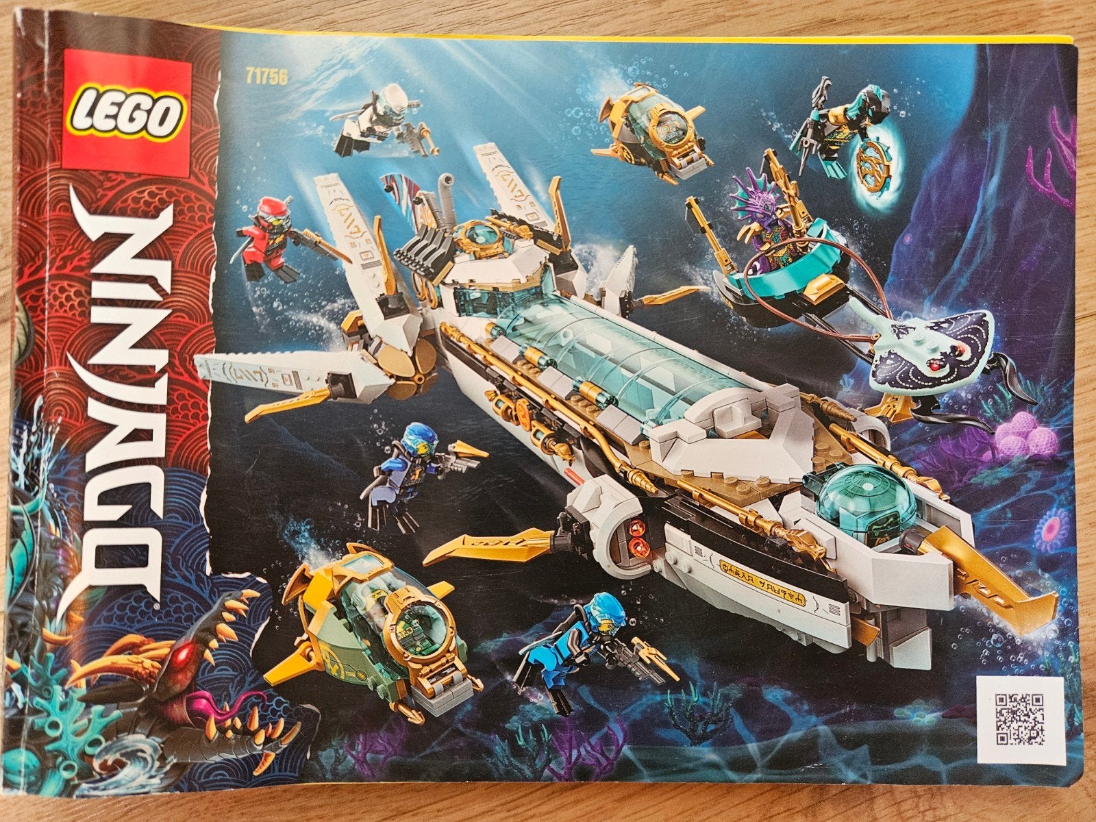 Zgan Lego ninjago set 71765, Ophalen, Lego, Compleet, Zo goed als nieuw