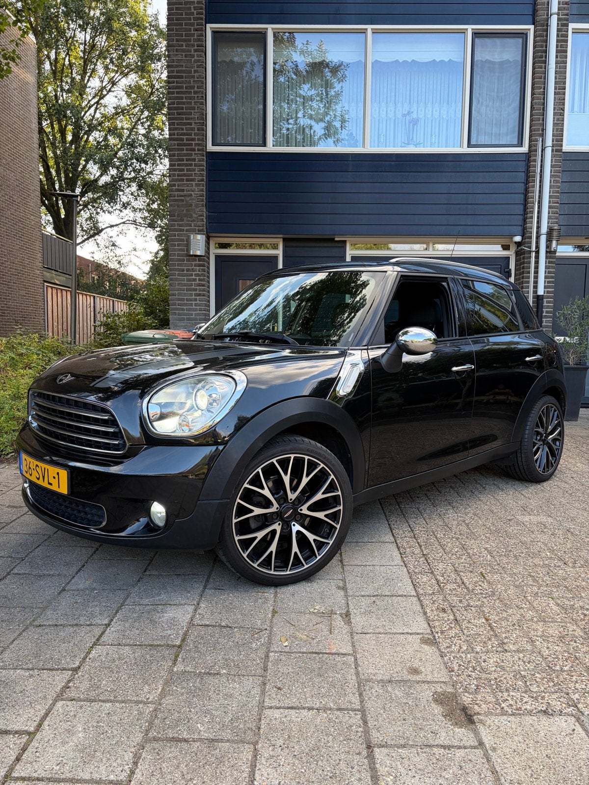 Mini Cooper Countryman 1.6 Leer Navigatie John Cooper Velgen, Auto's, Voorwielaandrijving, Particulier, SUV of Terreinwagen, 17 km/l