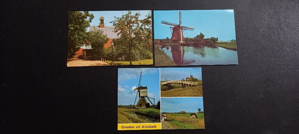 Ansichtkaarten Almkerk, Ophalen of Verzenden