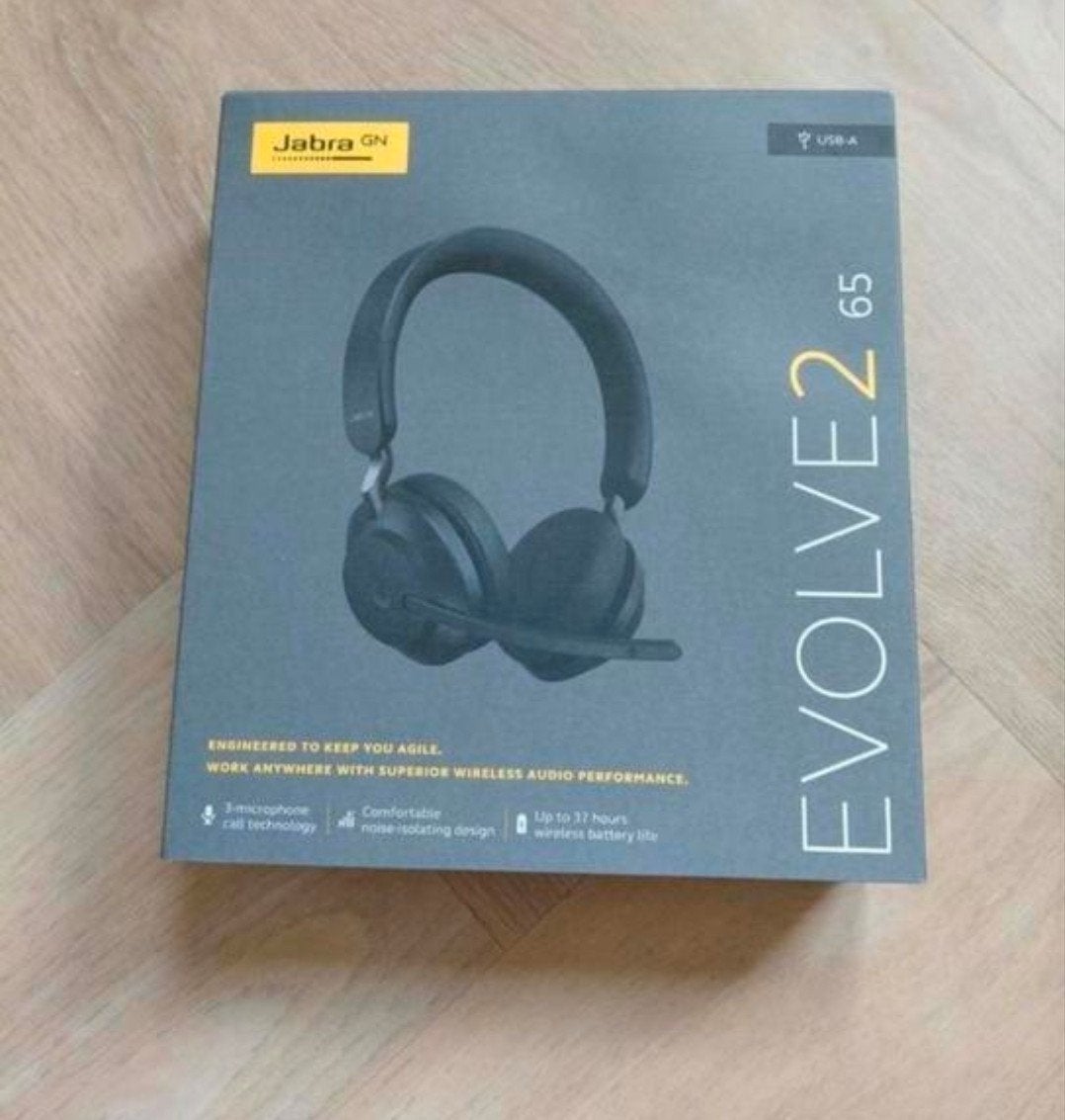 JABRA EVOLVE2 65 Nieuwstaat, Computers en Software, Ophalen of Verzenden, Zo goed als nieuw, Jabra Evolve2 65