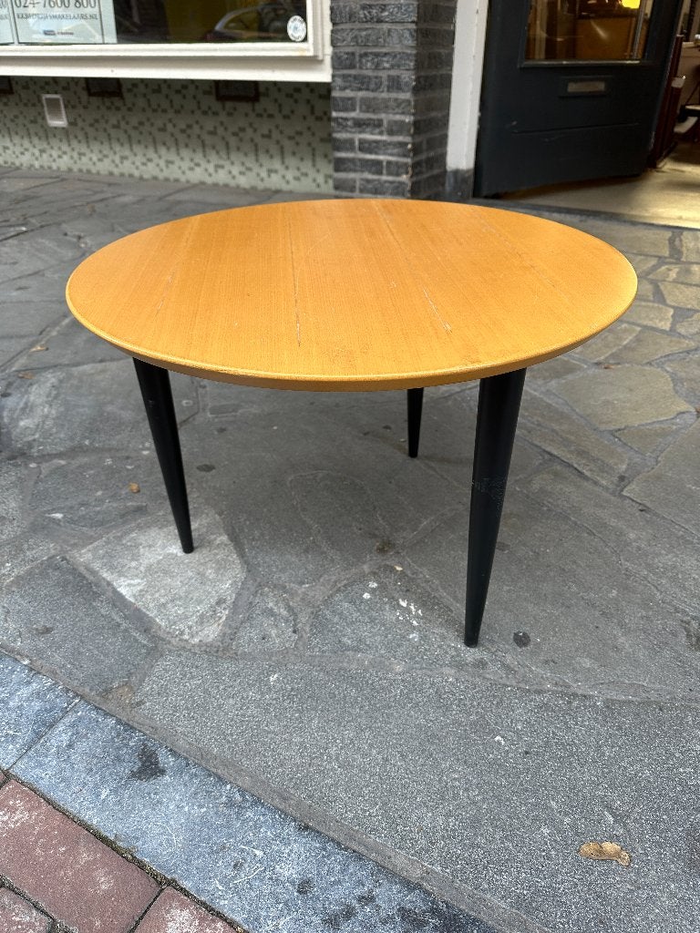 Vintage Hyllinge Møbler Denmark bijzettafel, salontafel, Ophalen, Minder dan 45 cm, Gebruikt, -