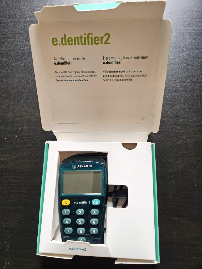 E.dentifier 2 ABN AMRO, Ophalen of Verzenden, Zo goed als nieuw, Toebehoren