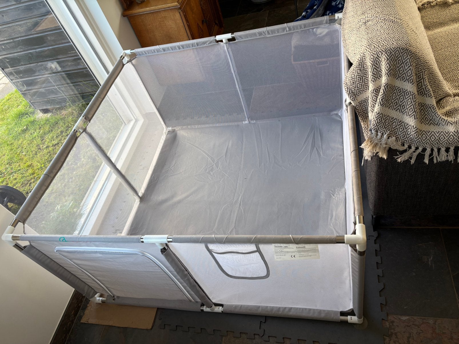 ZGAN grondbox van Cocomy maat 128x128, Kinderen en Baby's, Boxen, Ophalen of Verzenden, Zo goed als nieuw