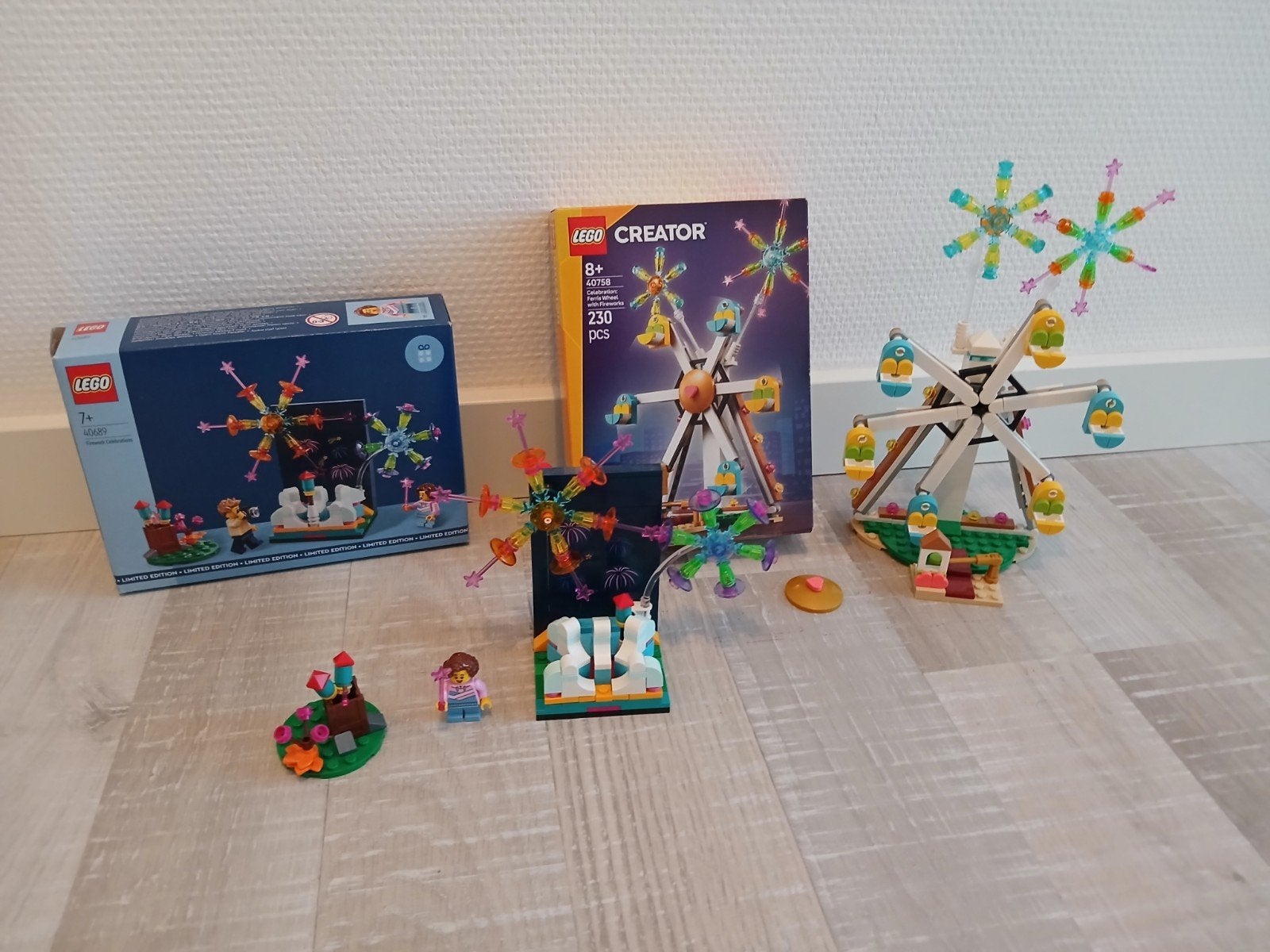 LEGO Creator Reuzenrad en 40689  Limited Edition Set, Ophalen of Verzenden, Zo goed als nieuw, Creator, Lego